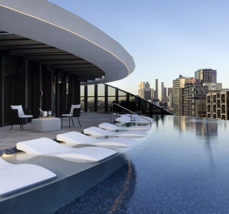 Melbourne s Best Infinity Pool Melbourne Marriott Hotel Docklands